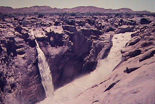 Augrabies - two cascades