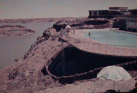 The Overhanging Pool at Hardap Dam