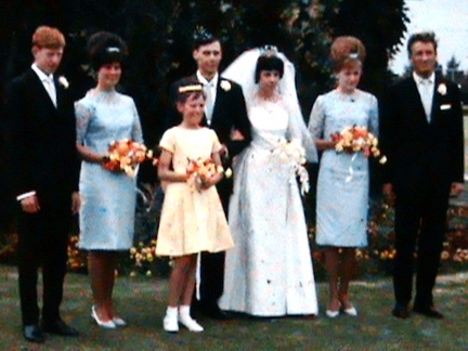 Bride, Groom and Attendants