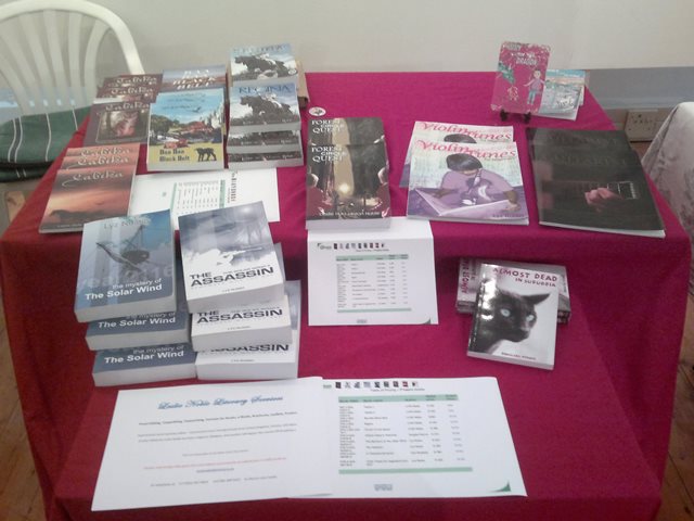 Book Fair - My novels and some from P'kaboo Publishers
